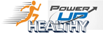 healthy power up health and wellness logo